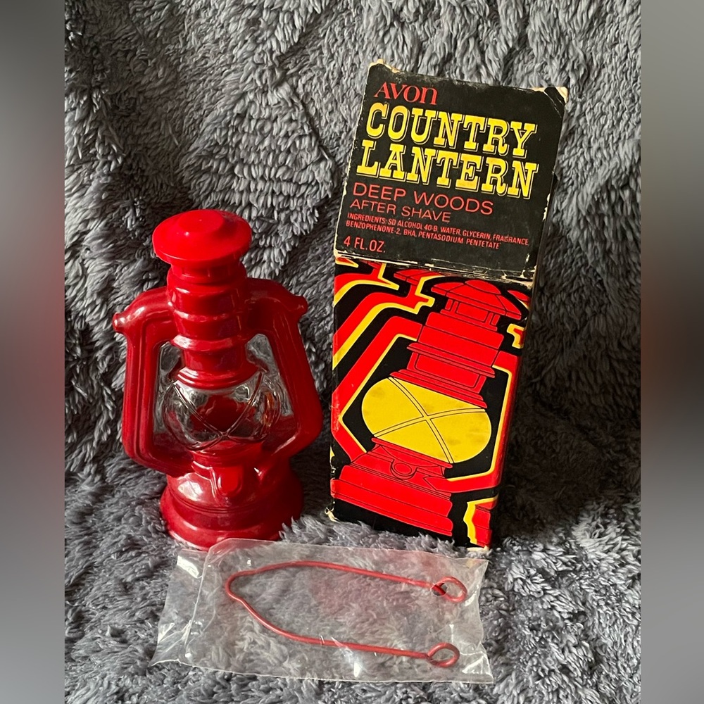 Vintage Avon Lantern Bottle